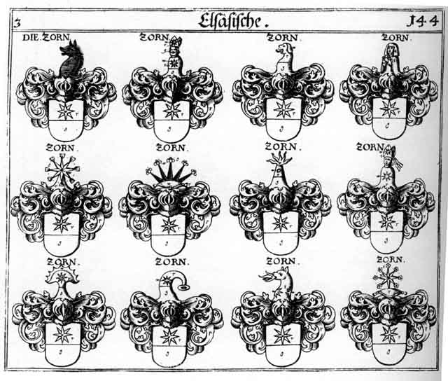 Coats of arms of Zor, Zoren